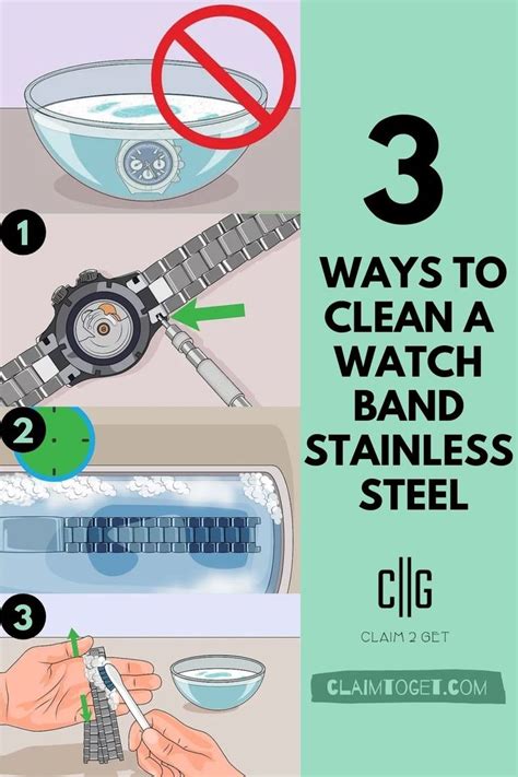 ways  clean   band stainless steel  bands band