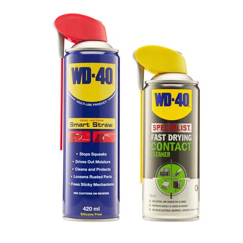 Wd 40 Specialist Contact Cleaner And Wd 40 Multi Use Product Shop Today