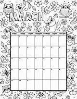 Calendar Woo Woojr sketch template