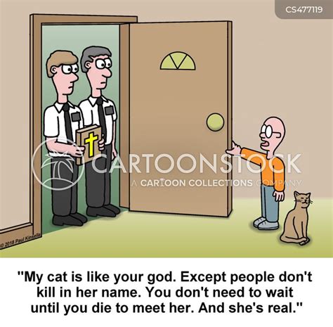 Cat God Cartoons And Comics Funny Pictures From Cartoonstock