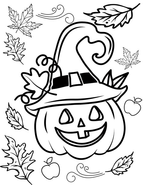spook tacular halloween coloring pages  hungry kids