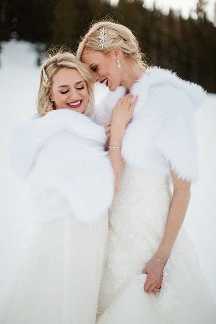 14 lesbian winter wedding ideas to warm your heart lesbian wedding