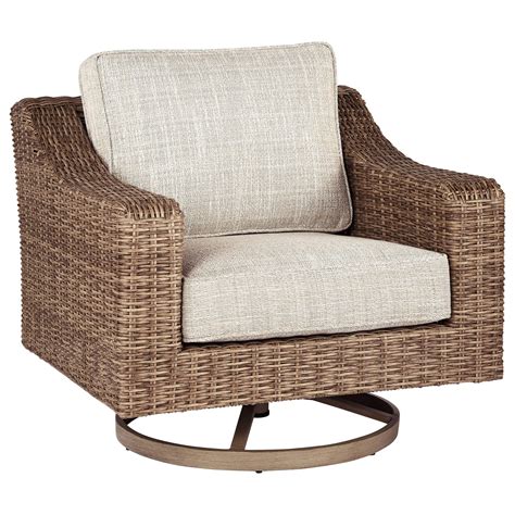 signature design  ashley beachcroft p  swivel lounge chair