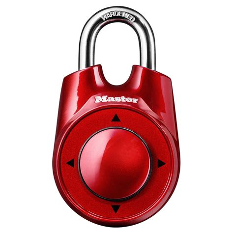 master lock id set   directional combination padlock    mm wide assorted