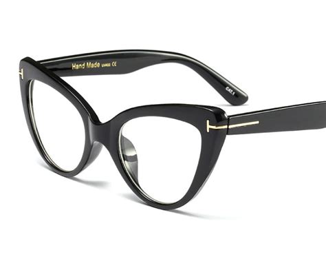 eyesilove new 2018 fashion cat eye glasses frames brand design vintage