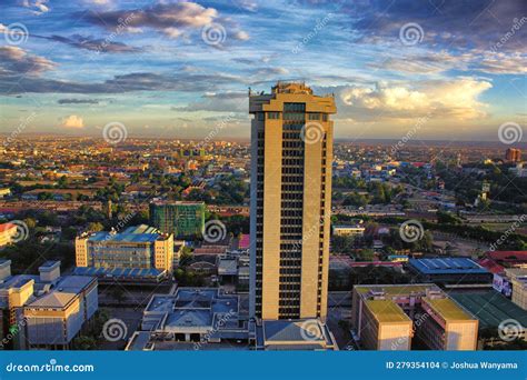 times tower building  nairobi kenya editorial stock image image