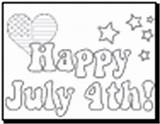 July 4th Coloring Pages Happy sketch template