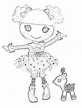 Lalaloopsy Pages Coloring Printable Baby Christmas Getcolorings Color Getdrawings Colorings sketch template