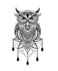 znalezione obrazy dla zapytania mandala owl owl tattoo tattoo