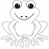 Frog Pages Color Coloring Printable Kids sketch template
