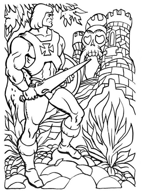 man coloring pages  printable  man coloring pages
