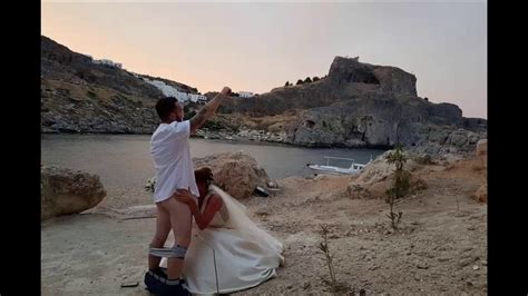 Married In Style British Bride Appears To Perform Sex Act On Husband