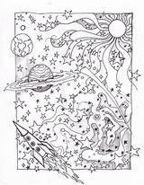 Coloring Grown Pages Ups Trippy Printable sketch template
