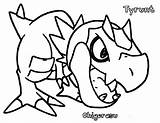 Pokemon Coloring Pages Tyrunt Printable Legendary Xy Kids Print Printables Dinosaur Colouring Diancie Slurpuff Clipart Color Library Popular Getcolorings Coloringhome sketch template