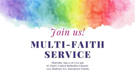 pride multi faith service equality toledo