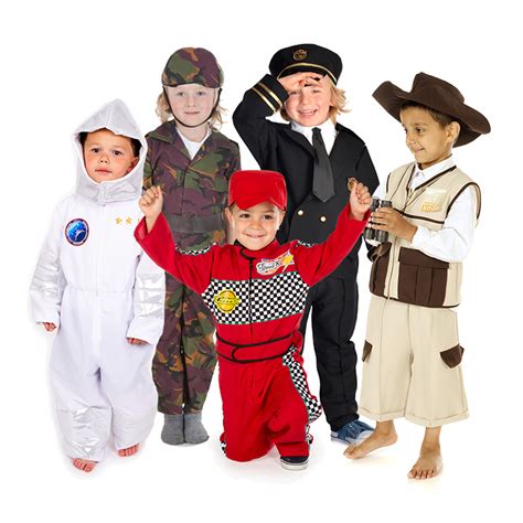 action jobs costumes set   early years direct