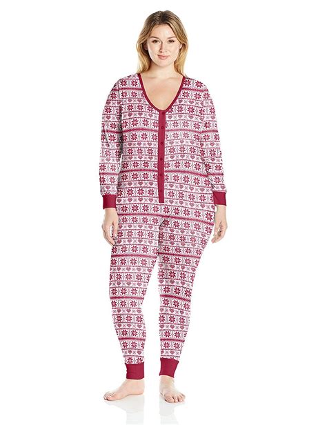bhpj  bedhead pajamas womens  size onesie knit check   great product pajamas