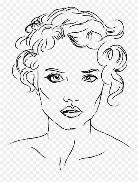 nose coloring page