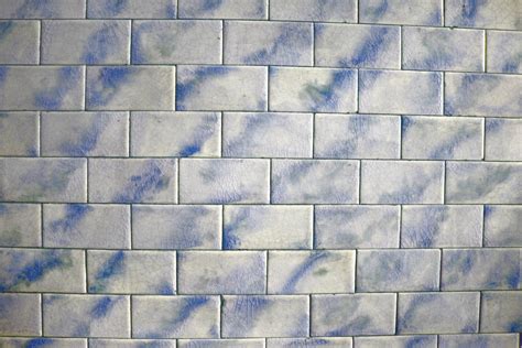 Vintage Blue And White Tile Texture Picture Free
