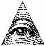Illuminati Eye Transparent Clipart Symbol Background Seeing Triangle Drawing Providence Getdrawings Library Links Clipground sketch template