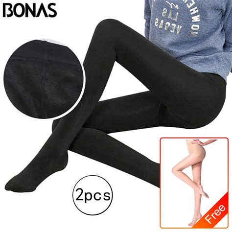 bonas women plus size winter tights high elastic velvet warm pantyhose