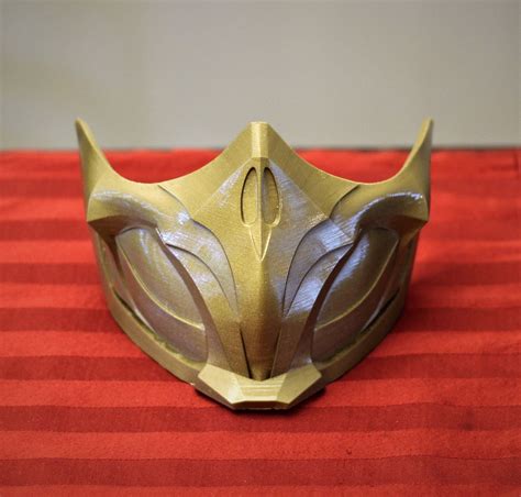 Mortal Kombat 11 Scorpion Mask Etsy Armor Concept