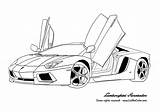 Voiture Fine Lamborghini Encequiconcerne sketch template