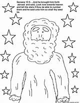 Abraham Abram Stars Printable Colouring Covenant Told Isaiah Blesses Him Calls Jesus Descendants Lds Churchhousecollection Arts sketch template