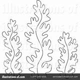 Seaweed Coloring Pages Algae Weed Clipart Sea Drawing Red Illustration Template Ocean Color Printable Birijus Alex Awesome Kelp Bannykh Collection sketch template