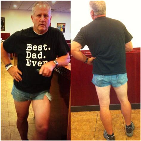 kresta in the afternoon dad wears short shorts to teach daughter a