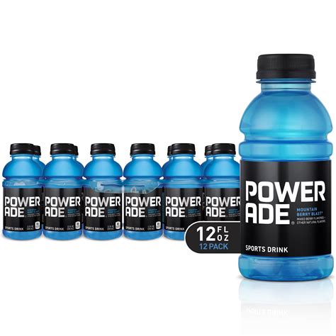 powerade electrolyte enhanced sports drinks  vitamins mountain