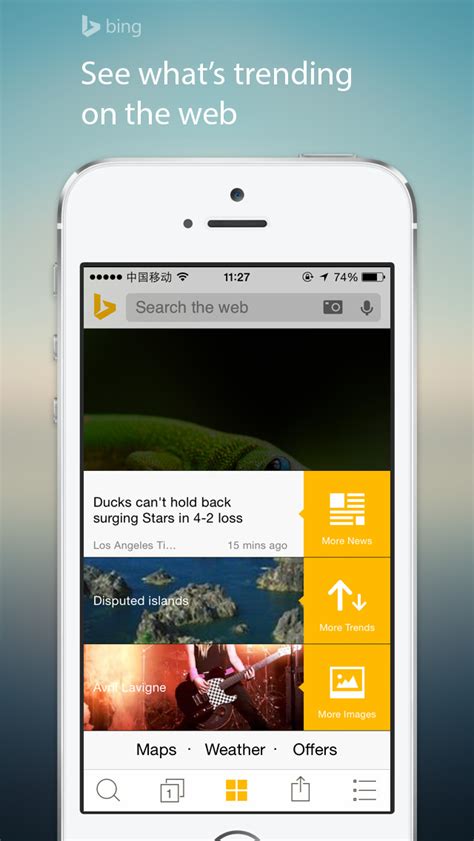 bing search app update brings translation extension  safari  today widget iclarified