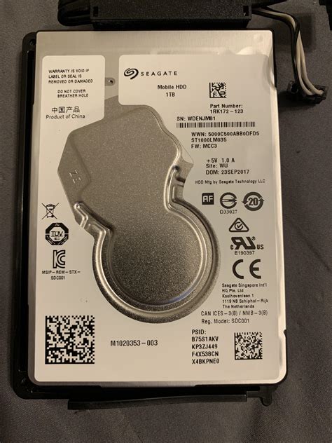in case anyone was wondering this is the hard drive that comes in the xbox one x xboxone