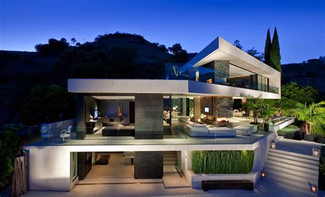 fabulous hollywood hills modern home  los angeles