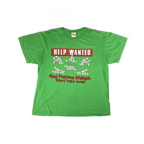 Vintage Vintage Help Wanted Many Positions Available T Shirt Grailed