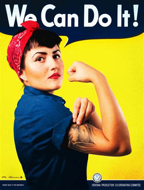We Can Do It Too Riveter Rosie Tribute By Mralarcon On