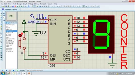 digital object counter circuit diagram