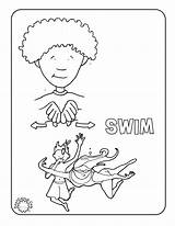 Coloring Asl Sign Language Pages American Swim Kids Printable Color Worksheets Noun Proper Print Getcolorings Deaf Colors Worksheet Helm Randi sketch template