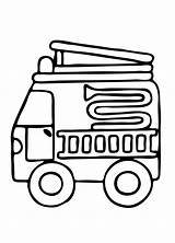 Bomberos Camion Colorkid Feuerwehrauto Autopompa Kolorowanki Strażacki Meios Pompier Malvorlagen Transporte Steamboat Drum Kolorowanka Locomotive Lat Coloriages Wóz sketch template