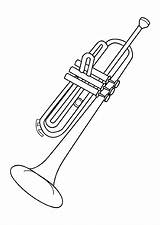 Trompette Instrument Trombone Ccm2 Coloriages Maracas Dessiner Partager sketch template