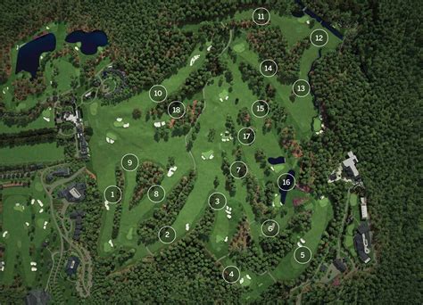 Masters Augusta National Course Map And Layout