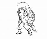 Neji Hyuga Coloring Pages Template sketch template