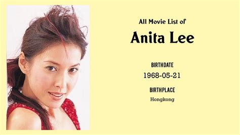 Anita Lee Movies List Anita Lee Filmography Of Anita Lee Youtube