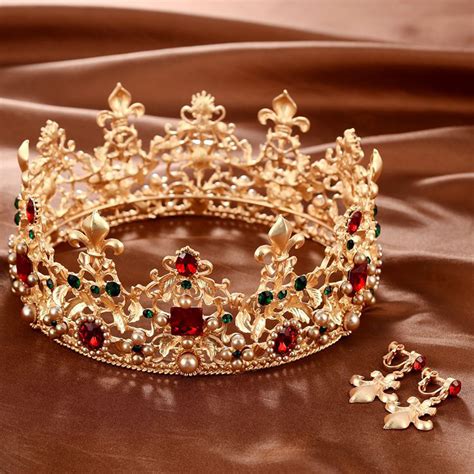 buy wholesale gold tiara crown  china gold tiara crown