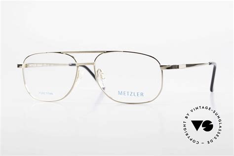 Glasses Metzler 1678 Vintage Titan Glasses For Men