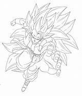 Gogeta Ssj3 Dragon Goku Visitar Andrewdb13 Dbz sketch template