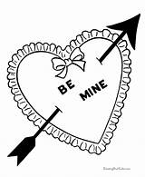 Cupid Valentines sketch template