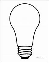 Bulb Light Clipart Clip Outline Coloring Template Idea Globe Pages Drawing Lightbulb Bulbs Printable Clipartix Clipartmag 1960s Clipground Drawings Lamps sketch template