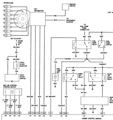 chevy  distributor wiring diagram uphandicrafts