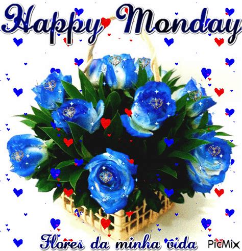 hearts  rose happy monday gif pictures   images